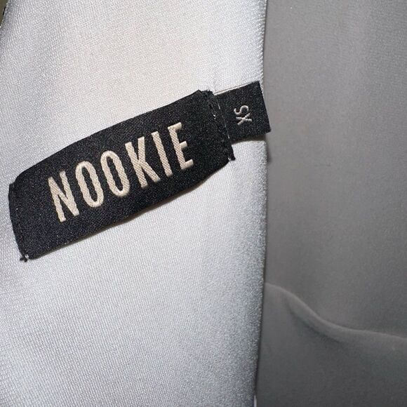 Nookie Lovers Nothings Sequin Gown in Silver Size XS - Picture 10 of 11